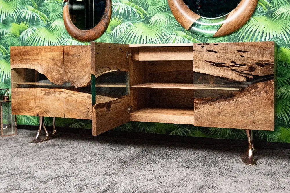 Epoxy Resin Credenza-Sideboard