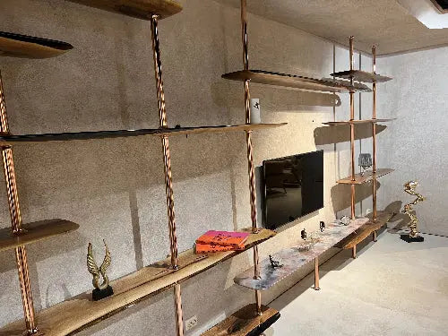 Epoxy Resin Shelves and tv stand