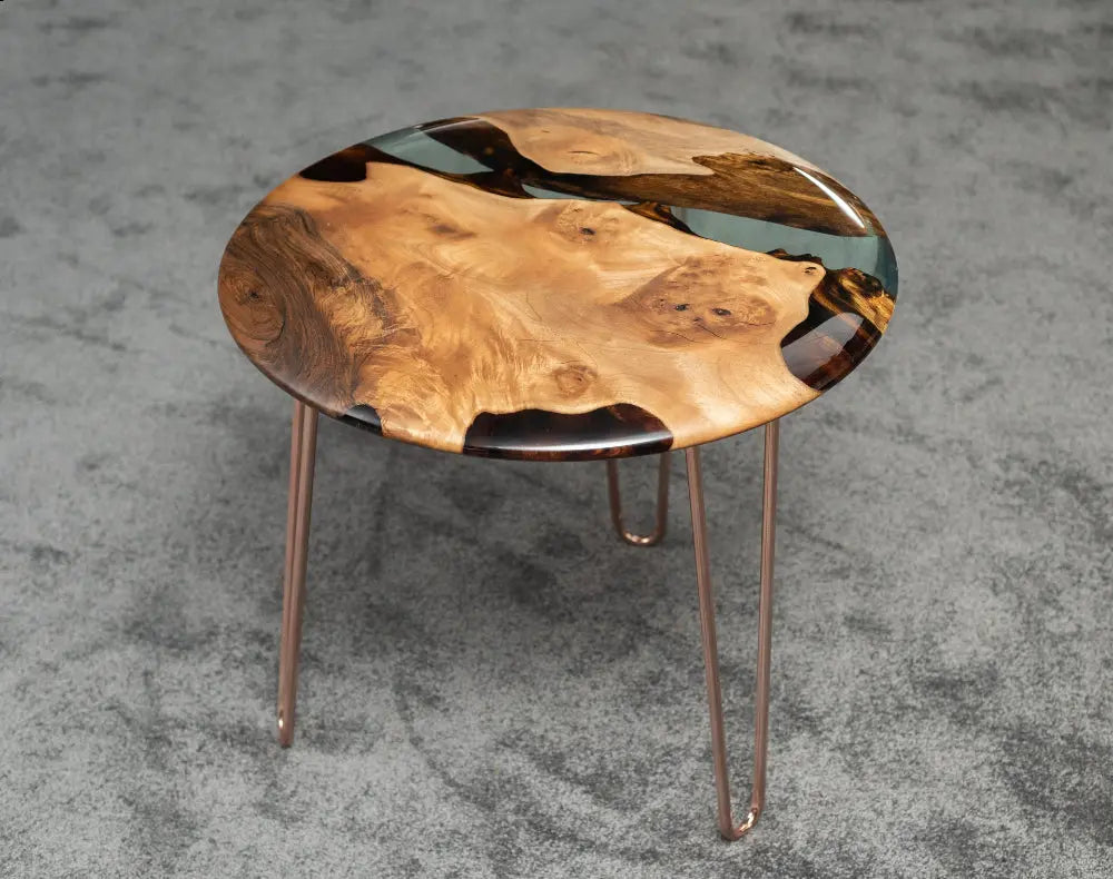 Round Side - End Table with rounded edge
