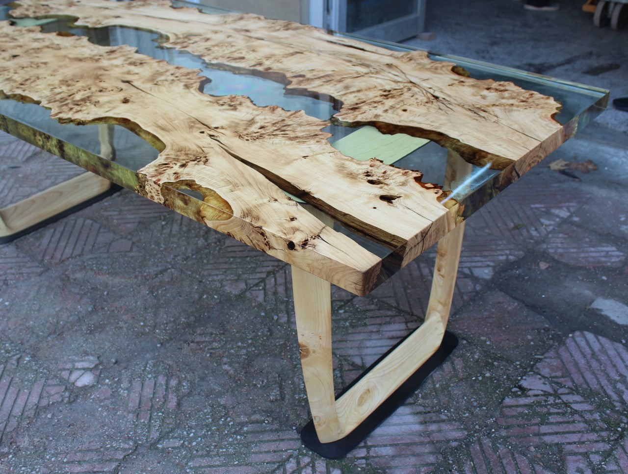 Wooden Leg Dining Table