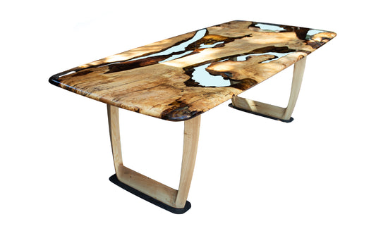 Wooden Leg Dining Table