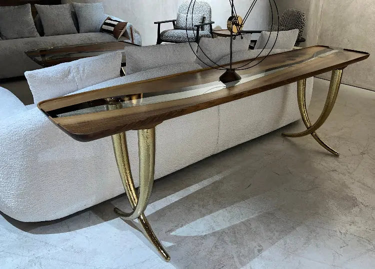 clear epoxy resin sofa tableleg and other furniture sets