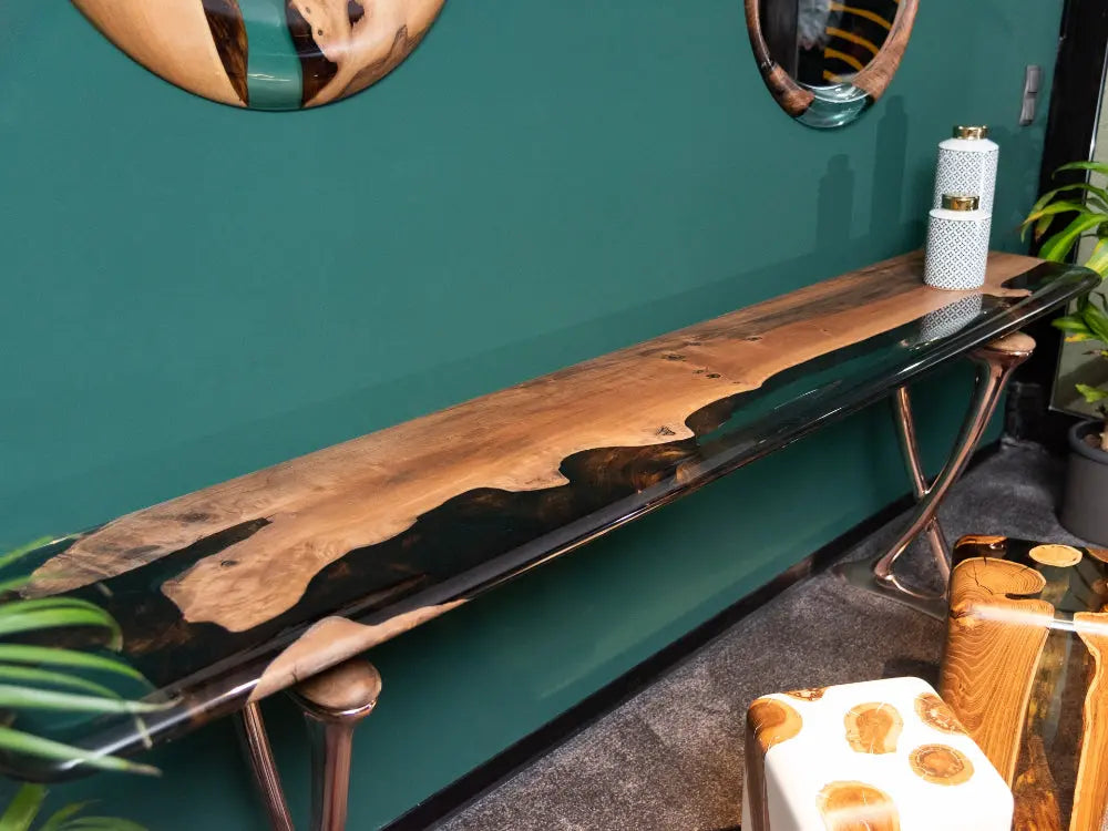 epoxy resin Console Table