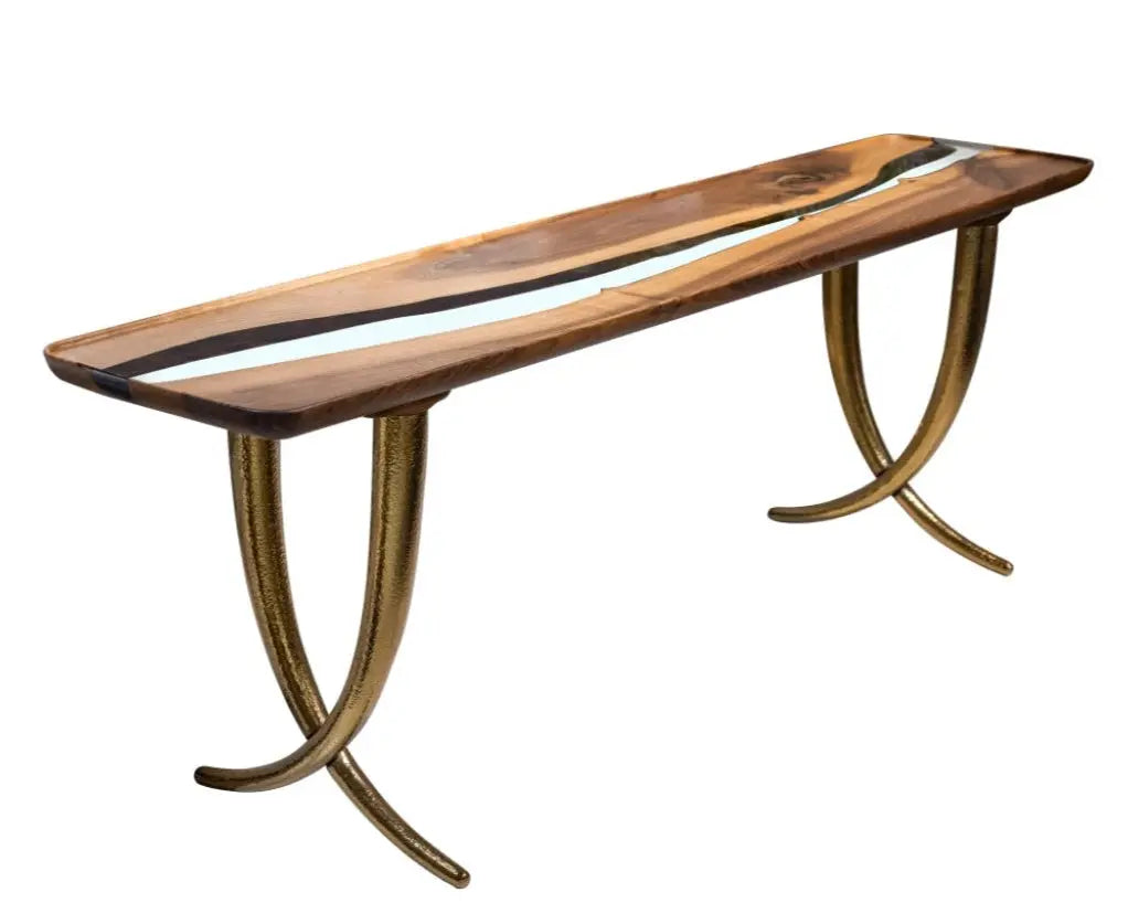 ivory console and sofa table