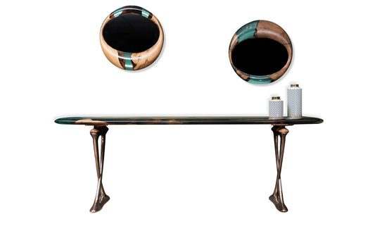 Osso Console Table- Foyer Table- Entryway Table