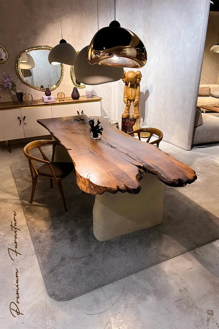 rustic_premium_large_walnut_wood_dining_table_stone_leg