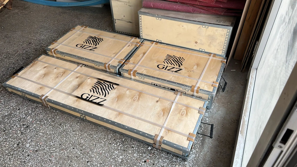 safe wooden crate
