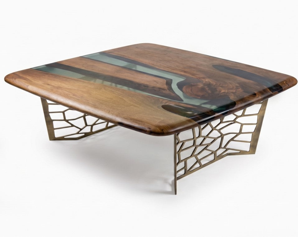 43x43 Ready To Ship Coffee Walnut Table Gizz