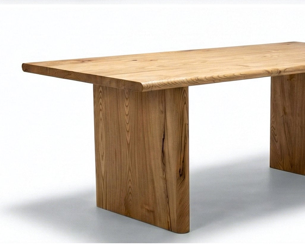 Minimal Solid Dining Table Gizz