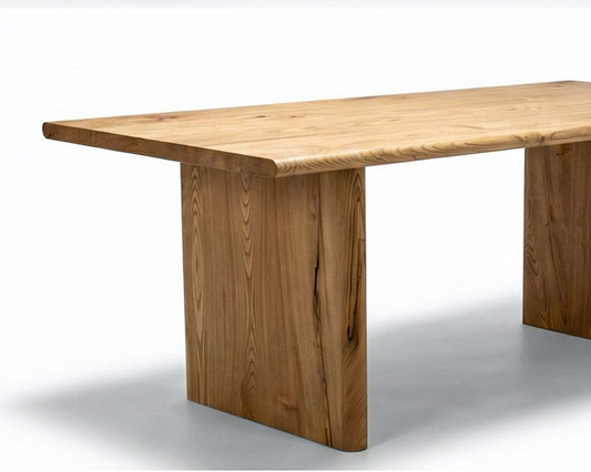 Minimal Solid Dining Table Gizz