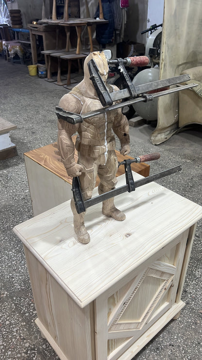 Wooden Batman - The Dark Knight Gizz