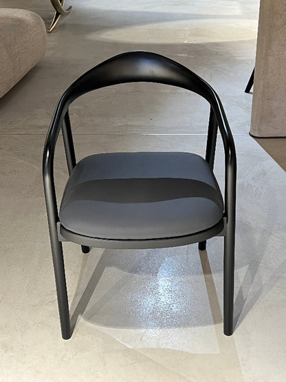 Black wooden chair 