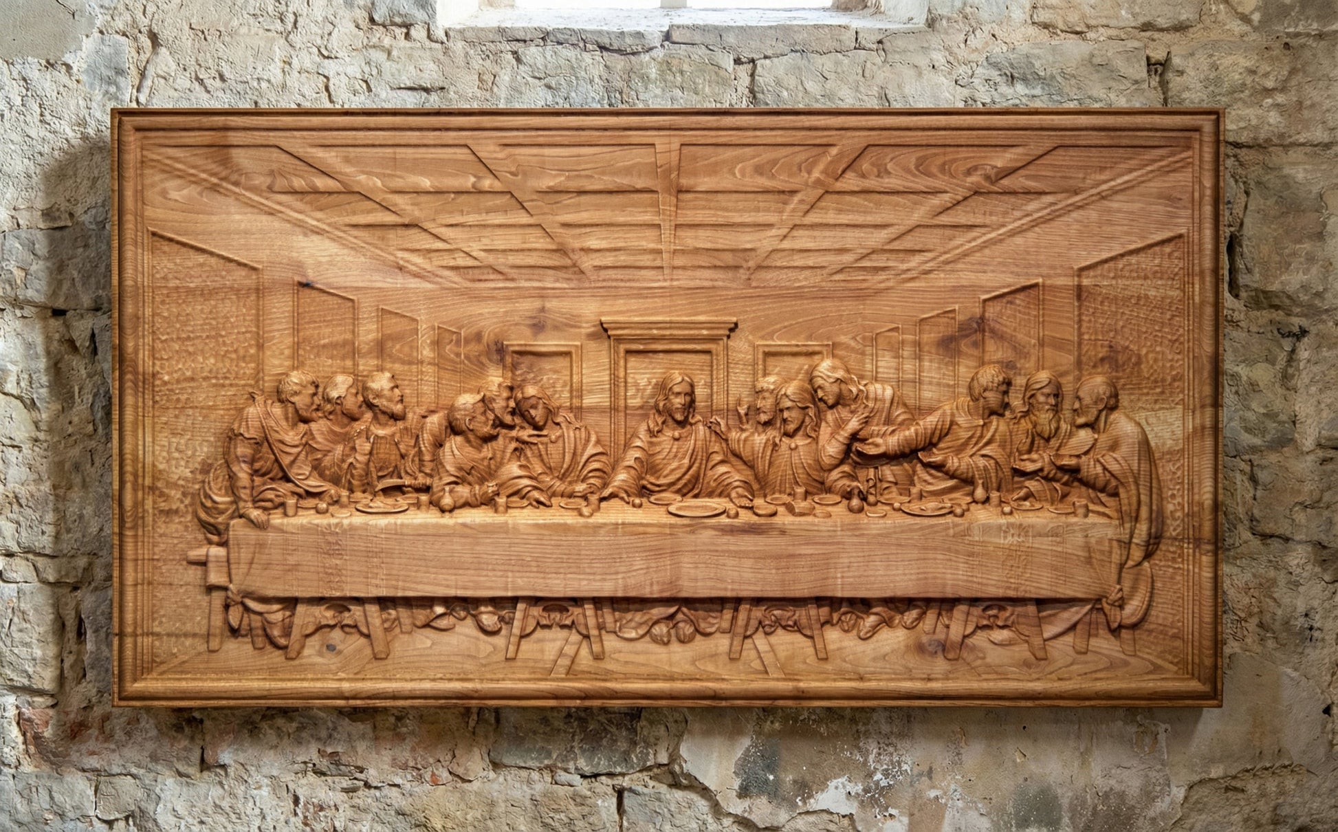 Wooden The Last  Supper Gizz