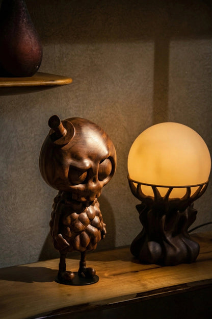 Handcrafted Tycoco Wooden Sculpture - Premium American Walnut Gizz