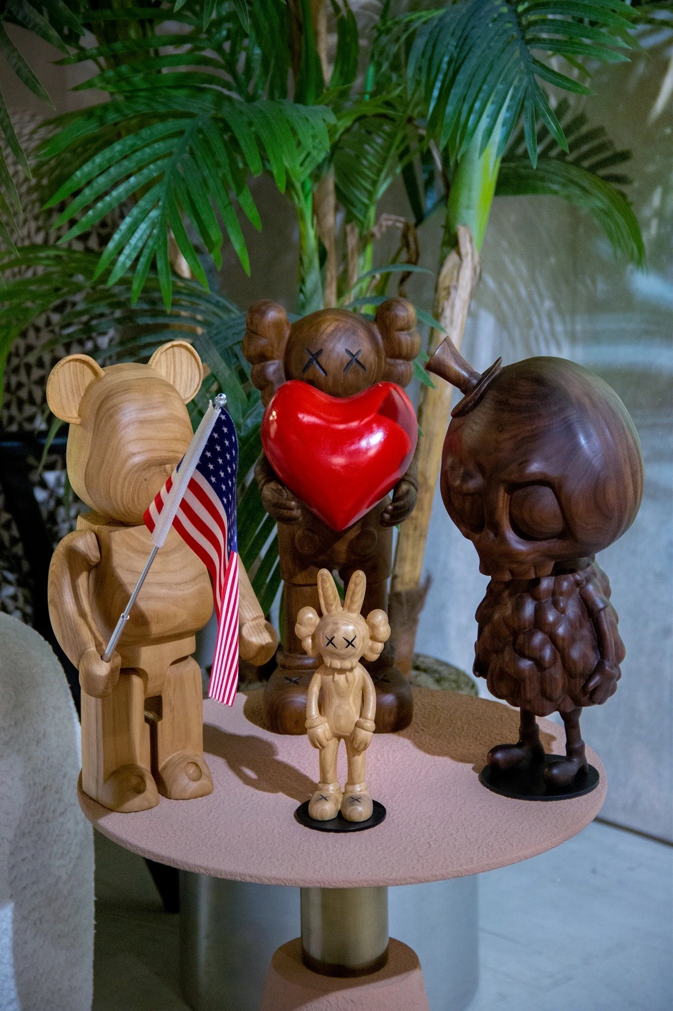 Handcrafted Tycoco Wooden Sculpture - Premium American Walnut Gizz