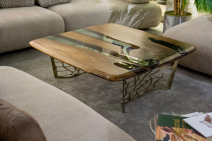 43x43 Ready To Ship Coffee Walnut Table Gizz
