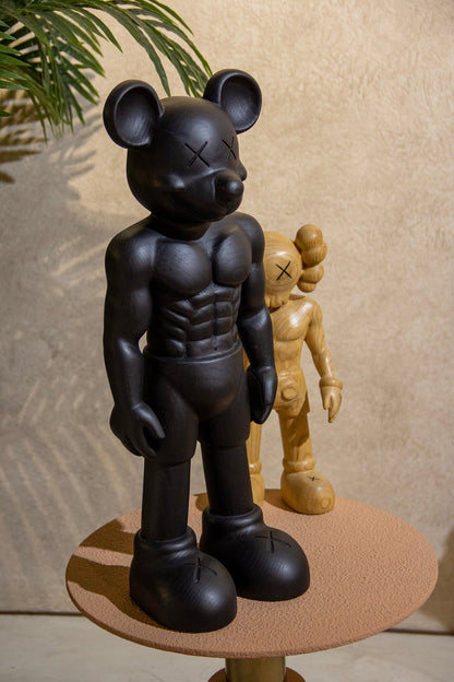 MickyMass Solid Wood Collectible Art Figure Gizz