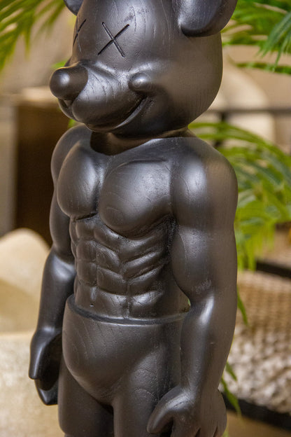 MickyMass Solid Wood Collectible Art Figure Gizz