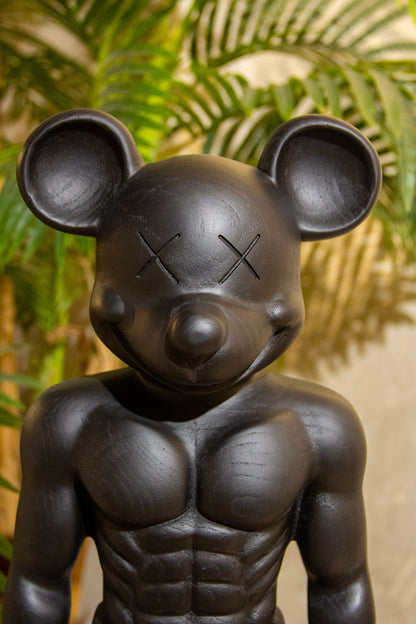 MickyMass Solid Wood Collectible Art Figure Gizz