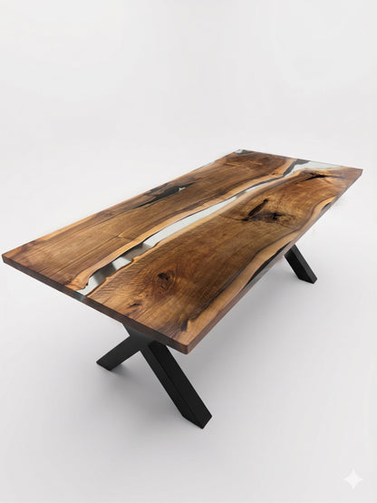 86"x39" Ready To Ship Walnut Table Gizz
