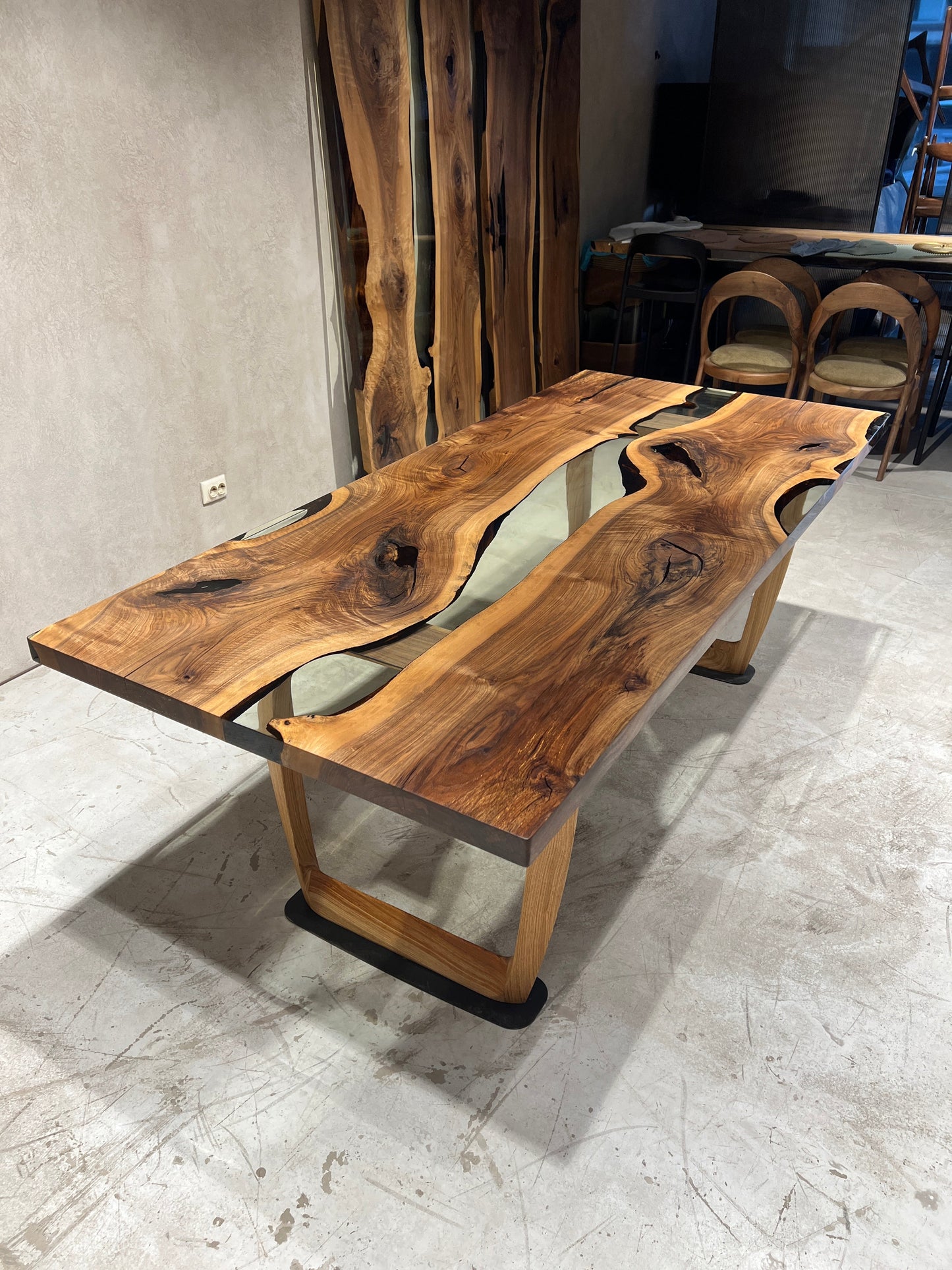 86"x39" Ready To Ship Walnut Table RS-2 Gizz