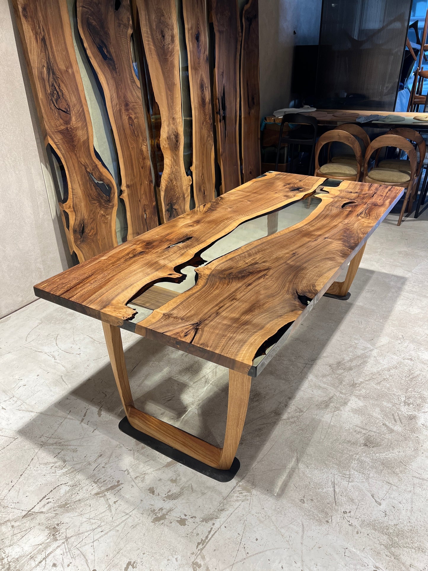 86"x39" Ready To Ship Walnut Table RS-4 Gizz