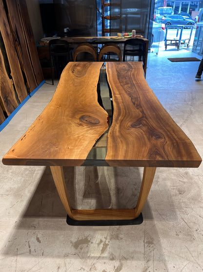 98"x39" Ready To Ship Walnut Table RS-6 Gizz