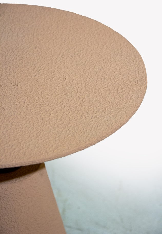 Microcement Textured  Minimal Side Table Set Gizz