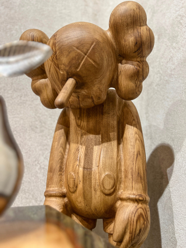 Wooden KAWS Figures