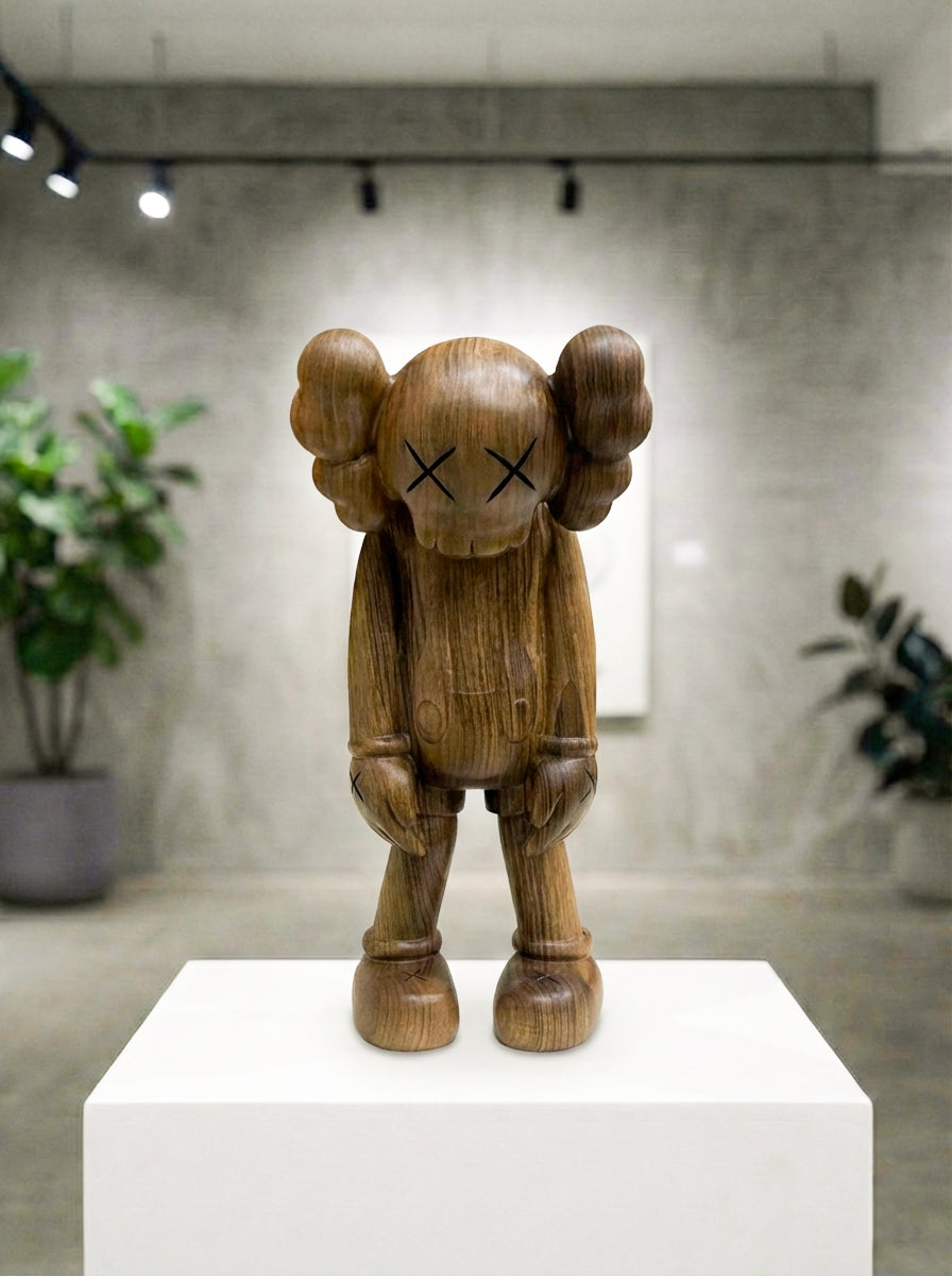 Shop Limited Edition Wooden KAWS Figures - 39