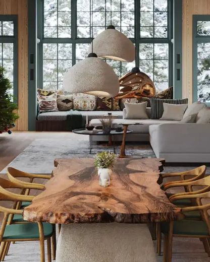 Wabi Sabi Chandeliers - Decorative Stone Textured Pendant Light Gizz