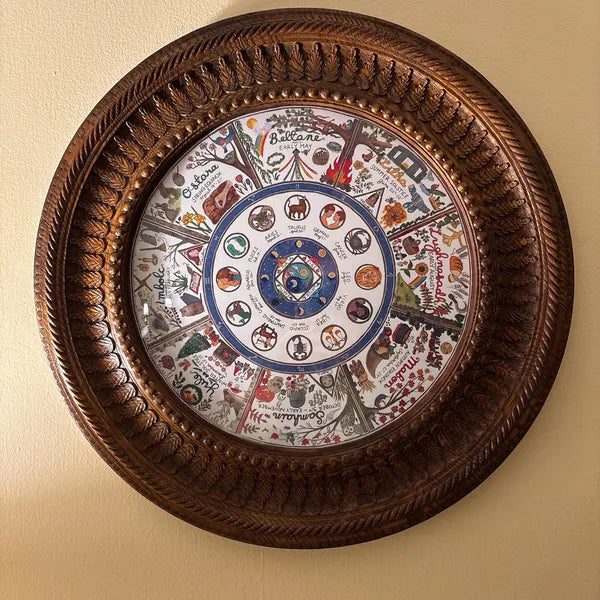 Round Wooden Frame for Embroidery, Art Prints & Mirrors  S-1 Gizz