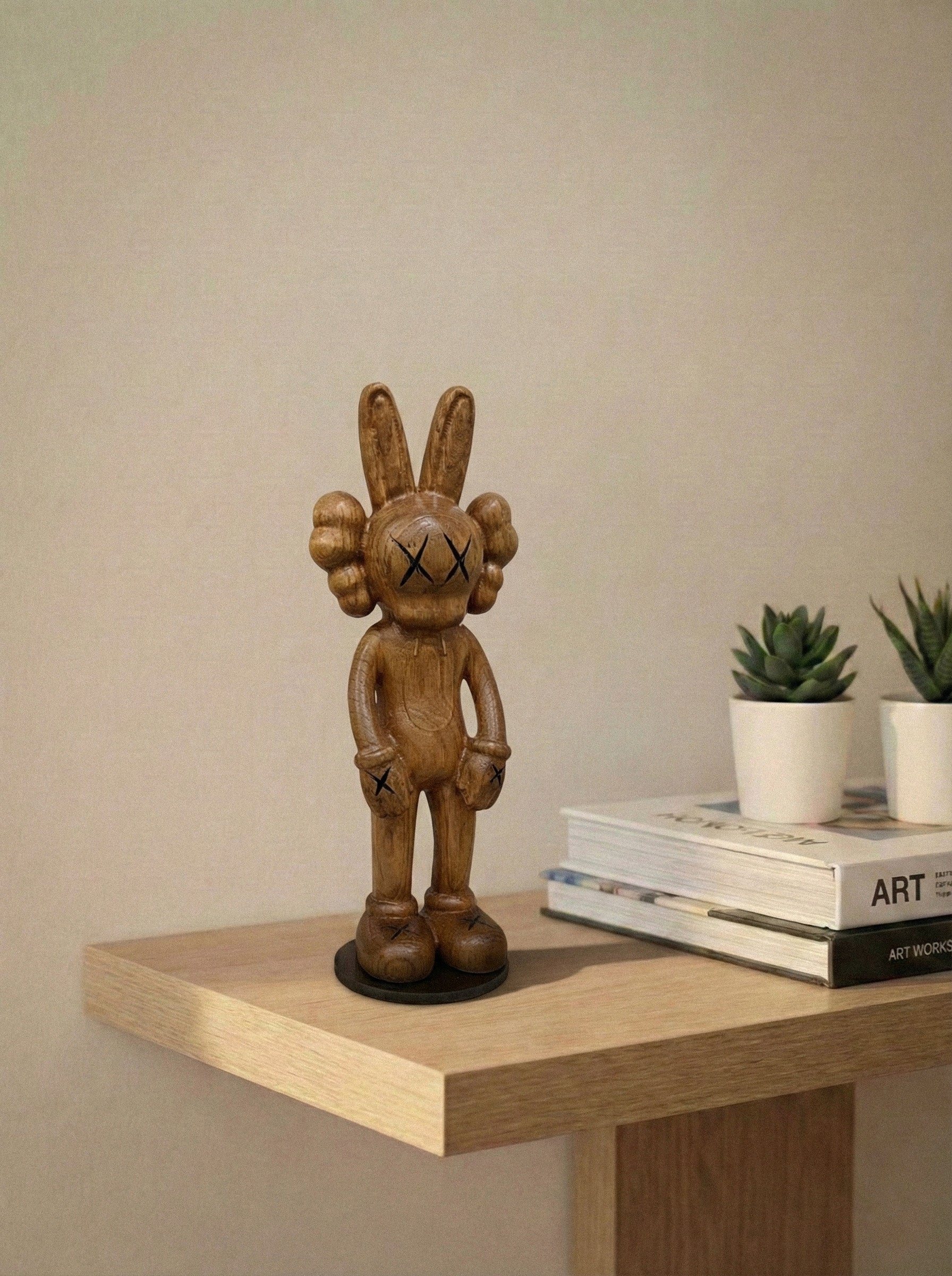 Shop Limited Edition Wooden KAWS Figures - 39