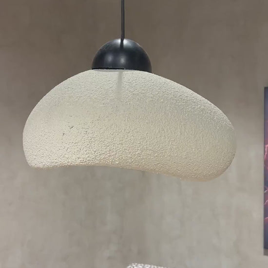chandelir & pendant light stone looking