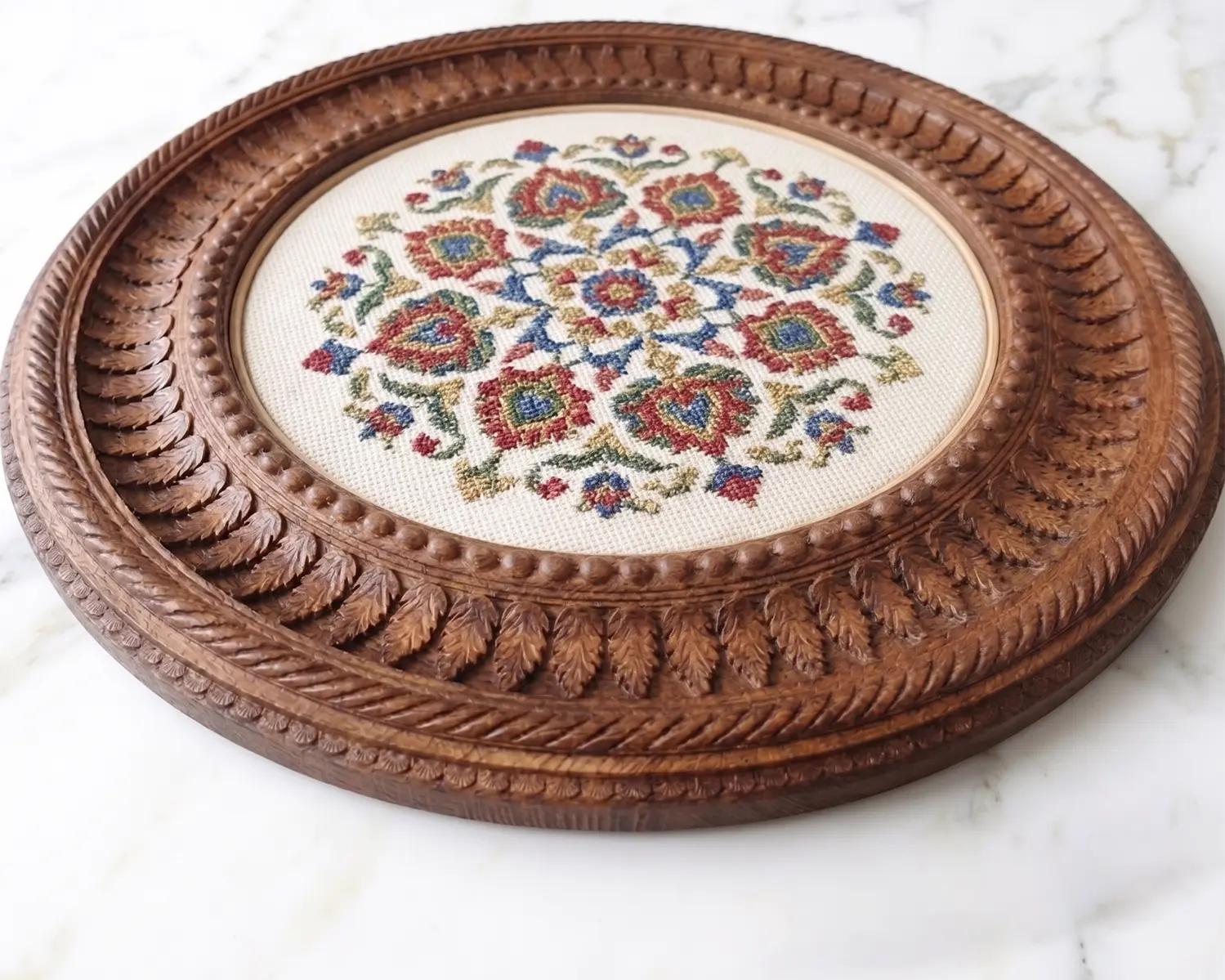 Round Wooden Frame for Embroidery, Art Prints & Mirrors  S-1 Gizz