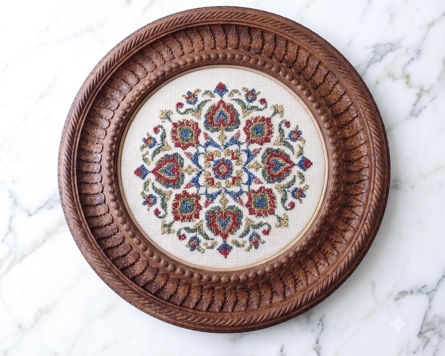 Round Wooden Frame for Embroidery, Art Prints & Mirrors  S-1 Gizz