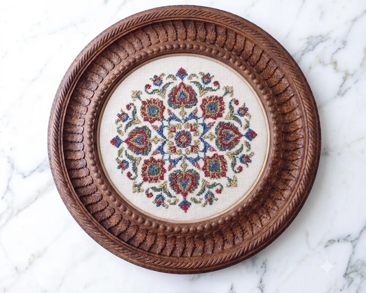 Round Wooden Frame for Embroidery, Art Prints & Mirrors  S-1 Gizz